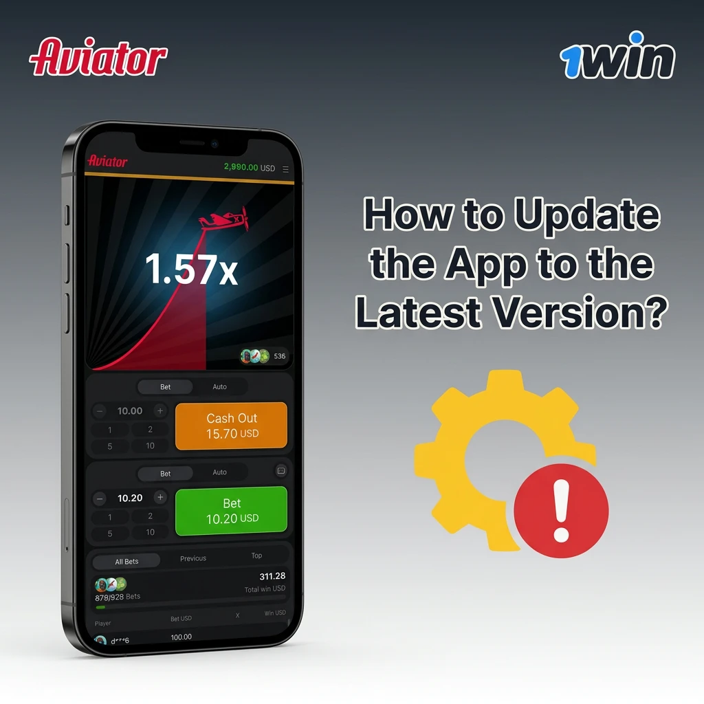 Step-by-step guide to updating the 1win app to the latest version on Android for Aviator gameplay